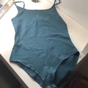Forever 21 Forest Green bodysuit